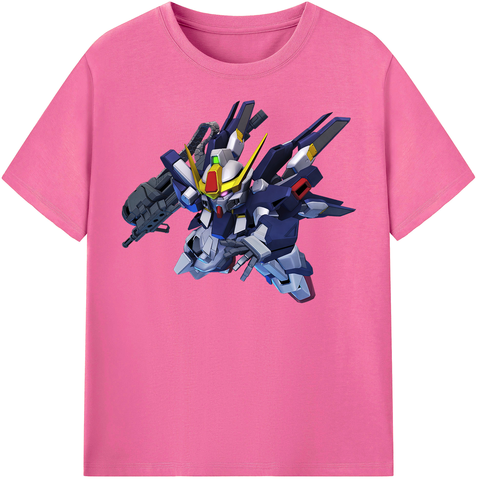 （画像用） 機動戦士ガンダム Mobile Suit Gundam レディースカジュアルプリントTシャツ（綿100％）